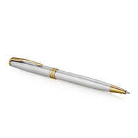 parker sonnet ballpoint blue classic steel gold