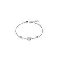 chiara ferragni silver heart bracelet