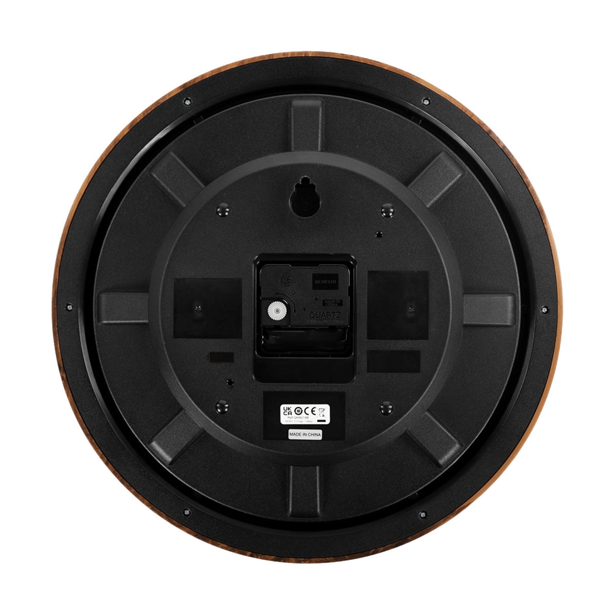 seiko quartz white dial wall clock