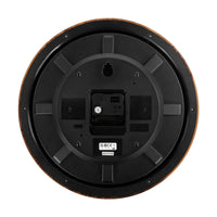 seiko quartz white dial wall clock