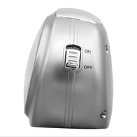 seiko quartz silver bedside beep alarm clock