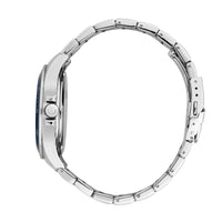 sector 230 43mm 3h blue dial stainless steel bracelet