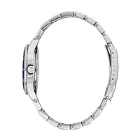 sector 230 35mm 3h blue dial stainless steel bracelet