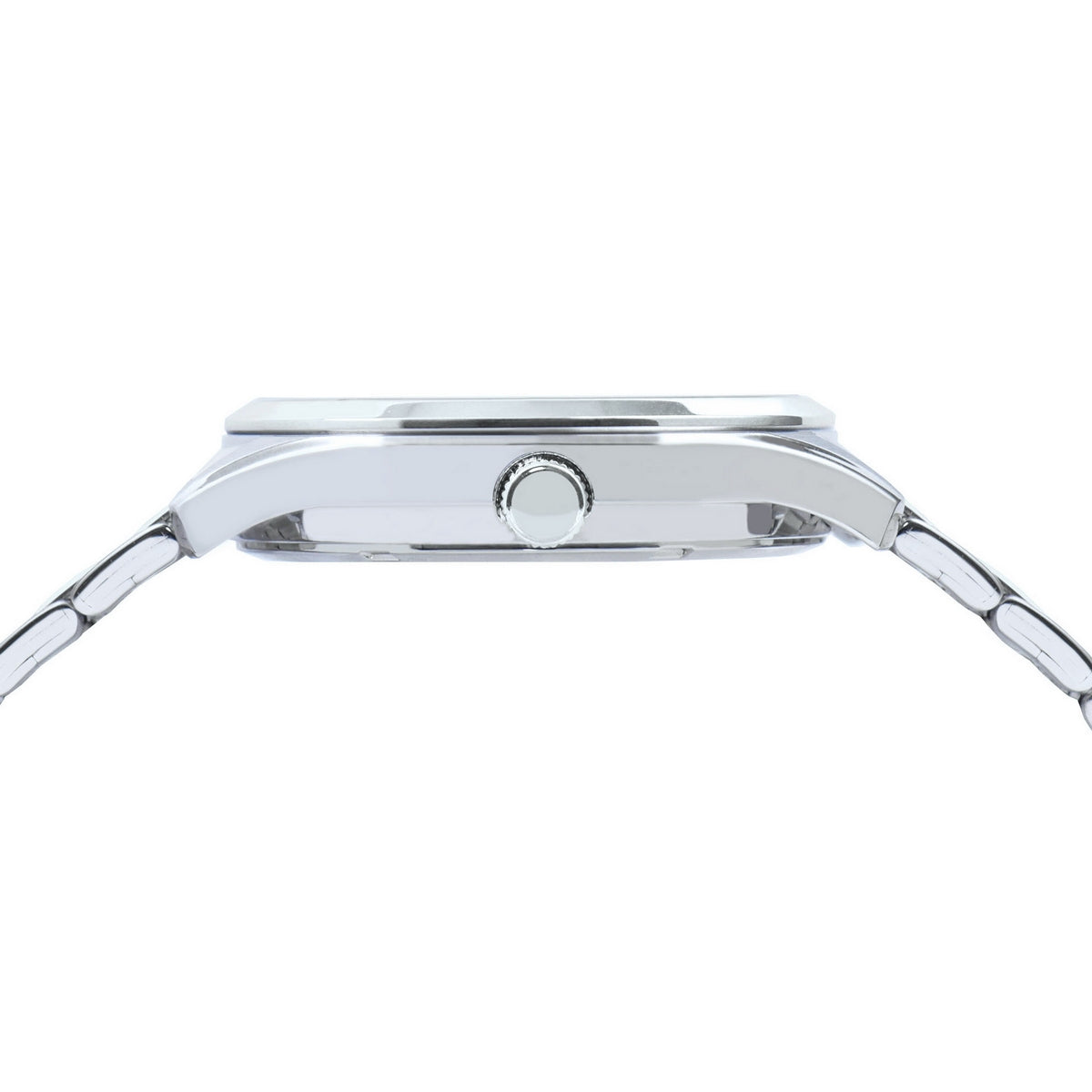 lorus quartz gents stainless steel navy dial bracelet watch