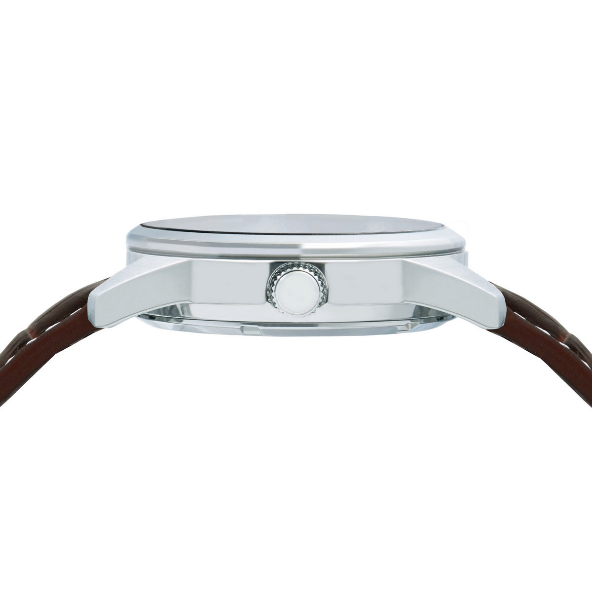 lorus automatic stainless steel blue dial strap watch