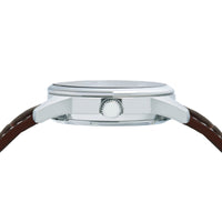 lorus automatic stainless steel blue dial strap watch