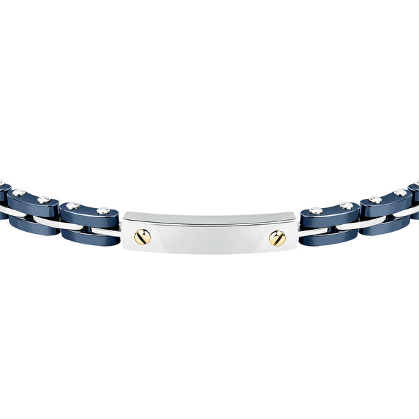sector ceramic bracelet yg ceramic blue 18.5+3cm