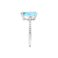 morellato silver tesori recycled 925 silver aqua drop cz ring 014