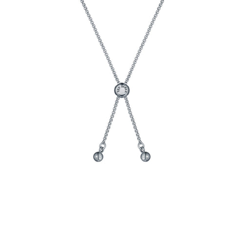 ted baker soleta: solitaire sparkle crystal adjustable bracelet silver tone, blue crystal