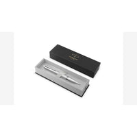parker meridian ballpoint chrome c.t. blue ink