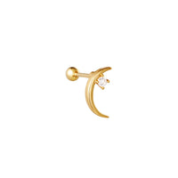 ear piercing sparkling moon