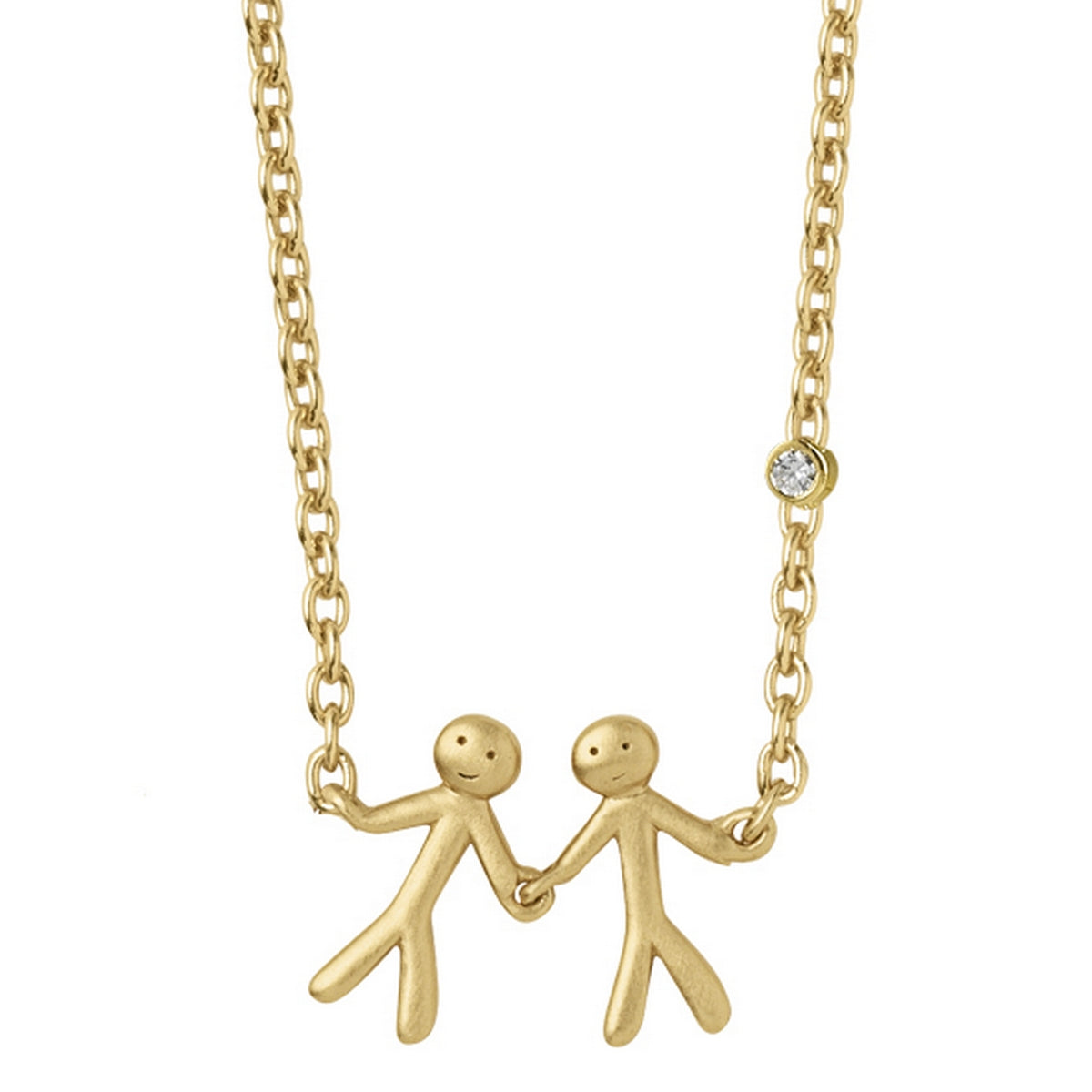 together - my love necklace (2) - gold
