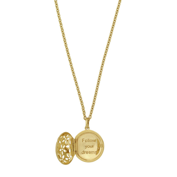 power necklace gold