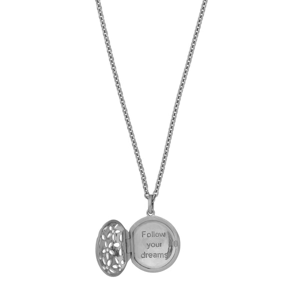 power necklace silver