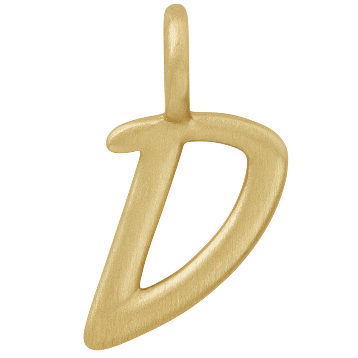 love letters: pendant gold - d