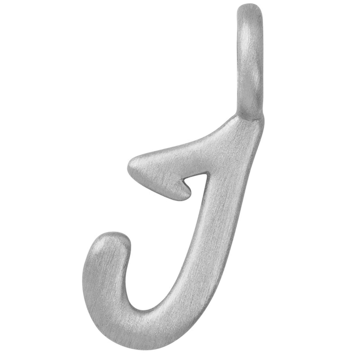 love letters: pendant silver - j
