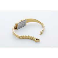 roamer elegent diamond ladies gold plated champagne dial bracelet watch