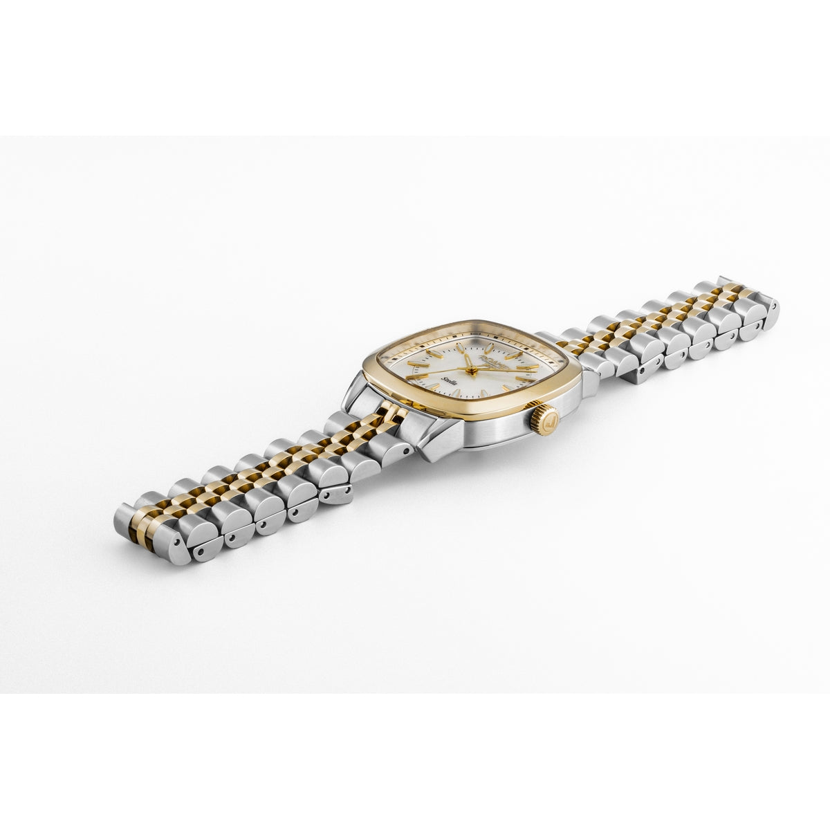 roamer stella 32 mm two tone quartz watch