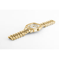 roamer stella 32 mm gold plated quartz watch