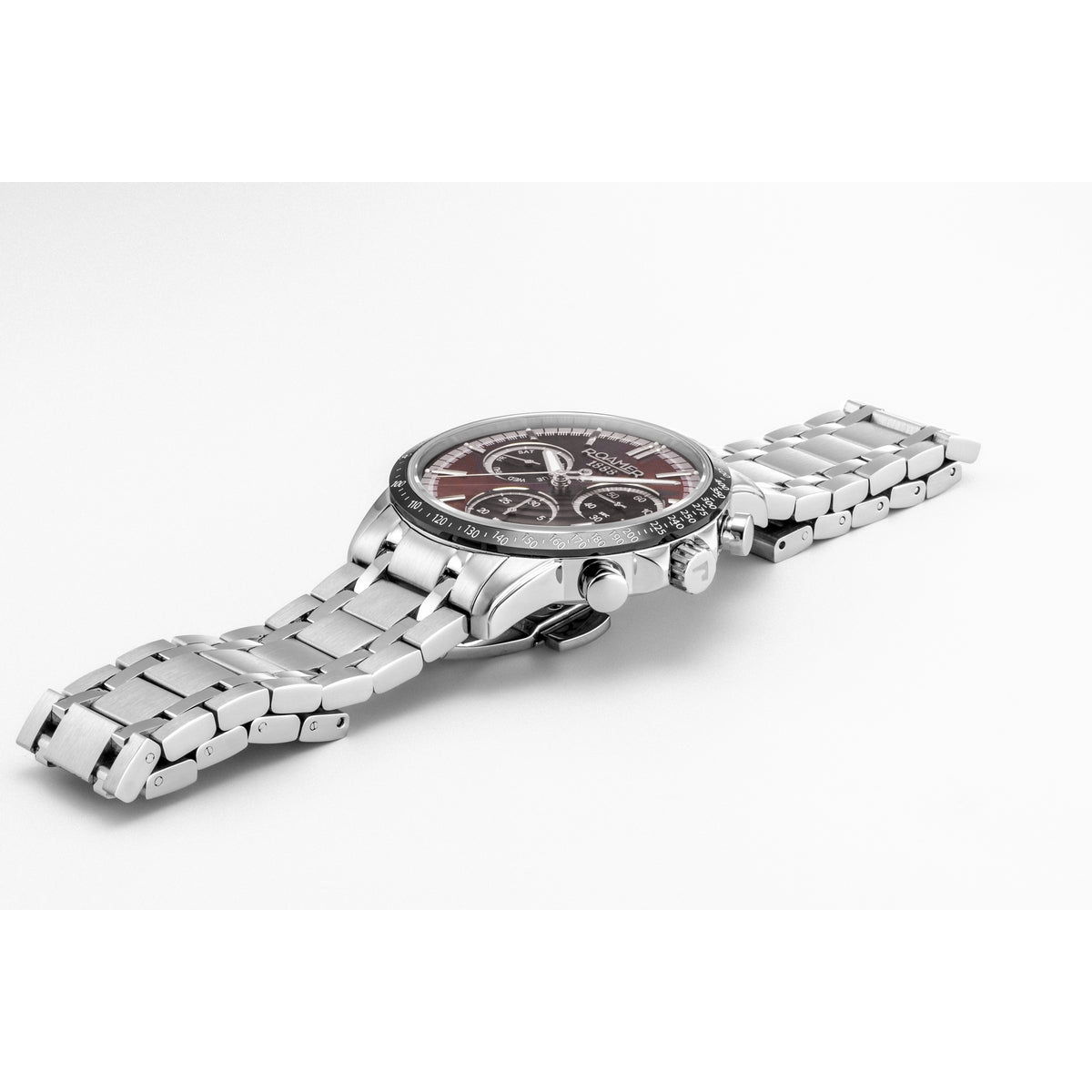 roamer mercury chrono 43 mm quartz watch