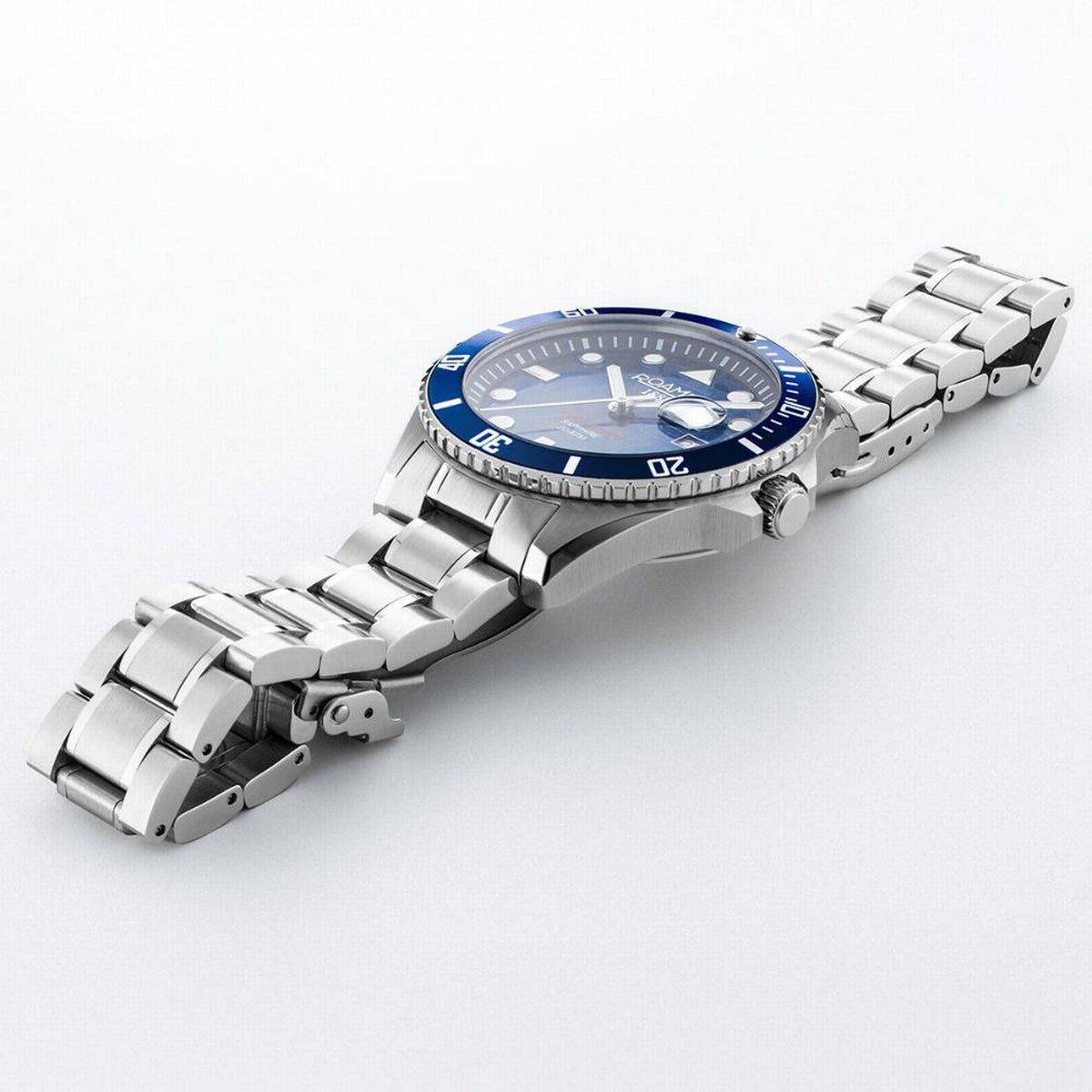 roamer pro scuba 200 43mm gents special long life battery watch