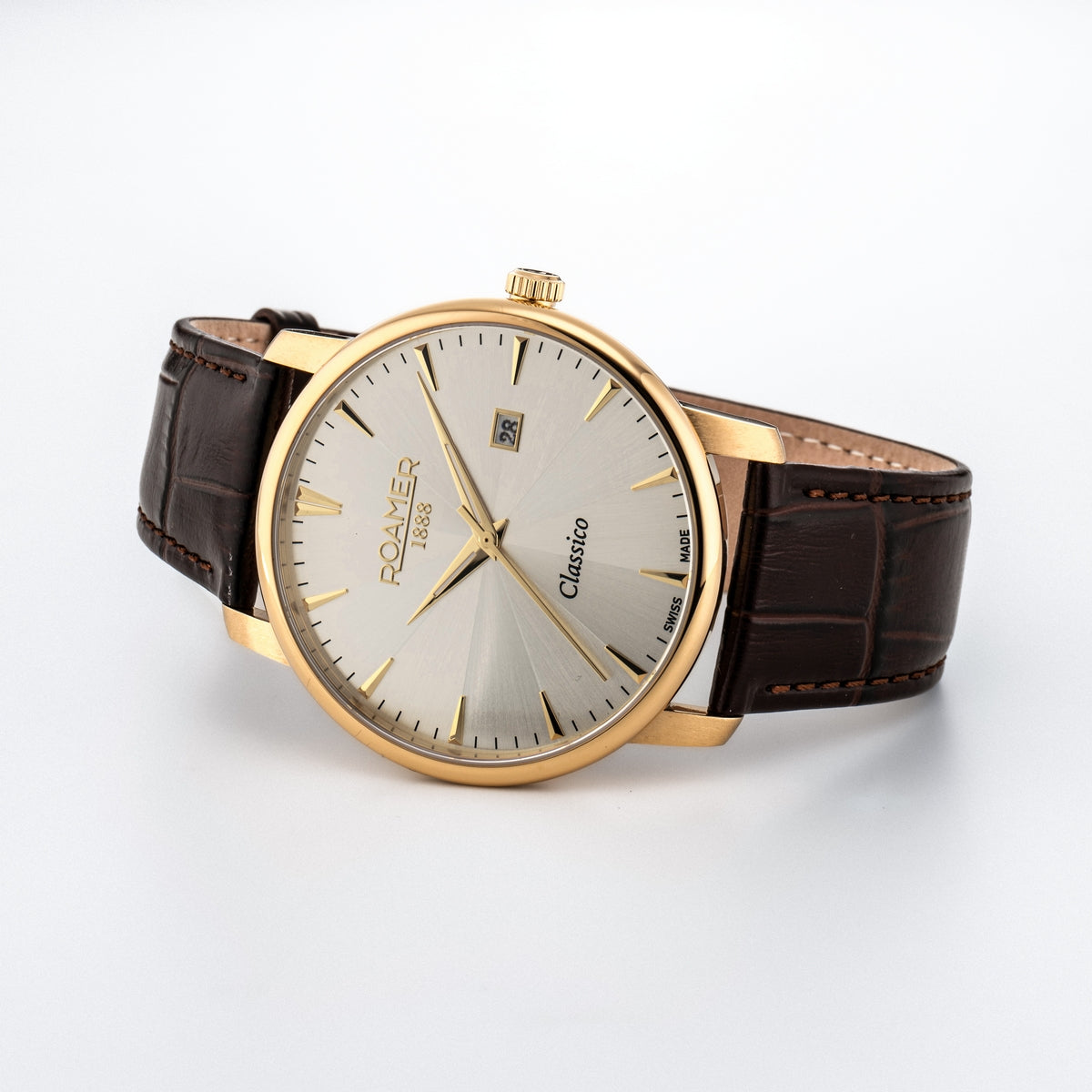 roamer classico 40mm gents  quartz  watch