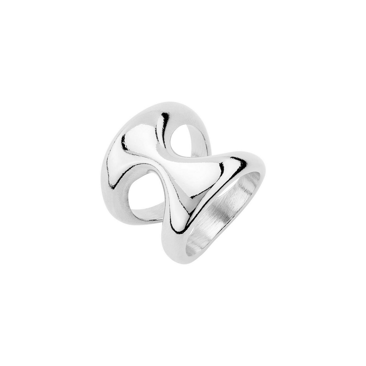 uno de 50 the one 18mm ring in brass clad with silver
