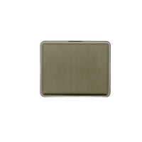 ogon big stockholm grey aluminium wallet  bank note size