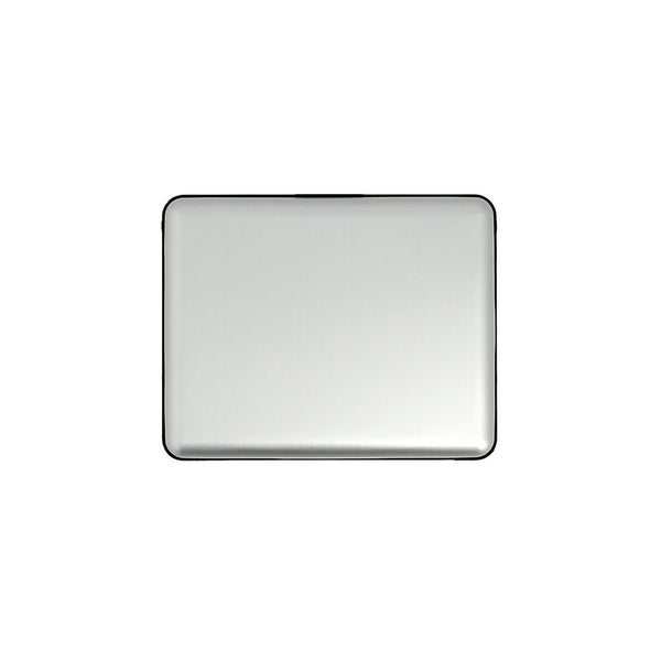 ogon big stockholm silver aluminium wallet  bank note size