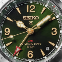 seiko prospex alpinist mechanical gmt in green