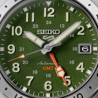 seiko 5 sports field gmt in khaki drill
