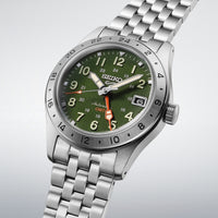 seiko 5 sports field gmt in khaki drill
