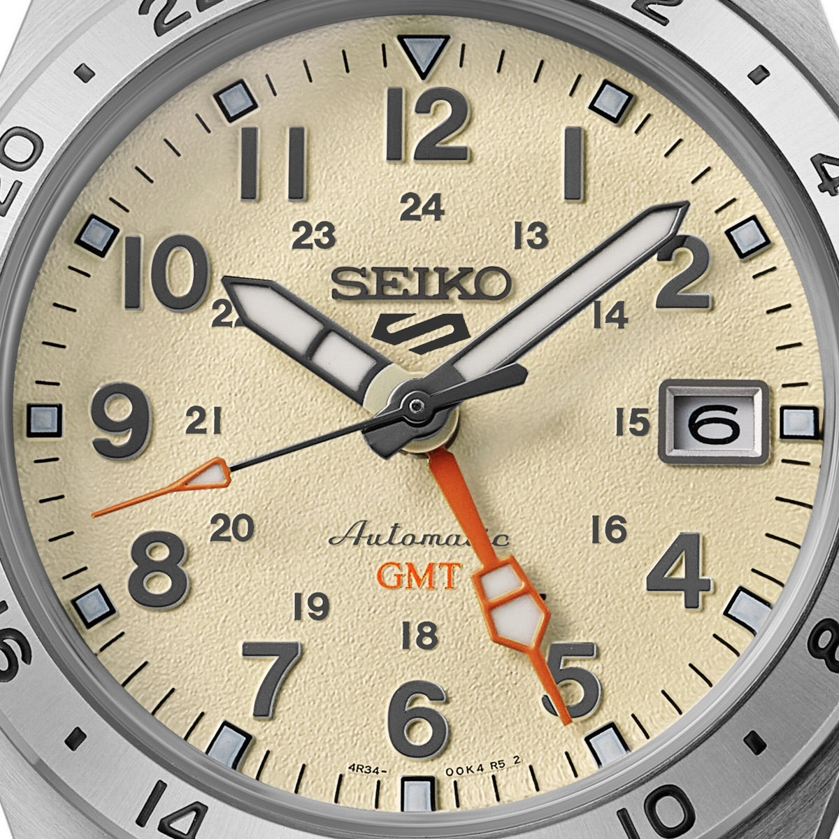 seiko 5 sports field gmt in desert sand