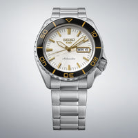 seiko 5 sports skx snzh in formal white