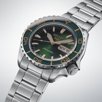 seiko 5 sports skx snzh in tweed green