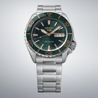 seiko 5 sports skx snzh in tweed green
