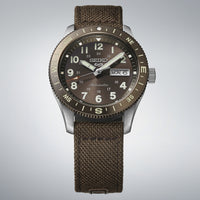 seiko 5 sports field in coyote brown