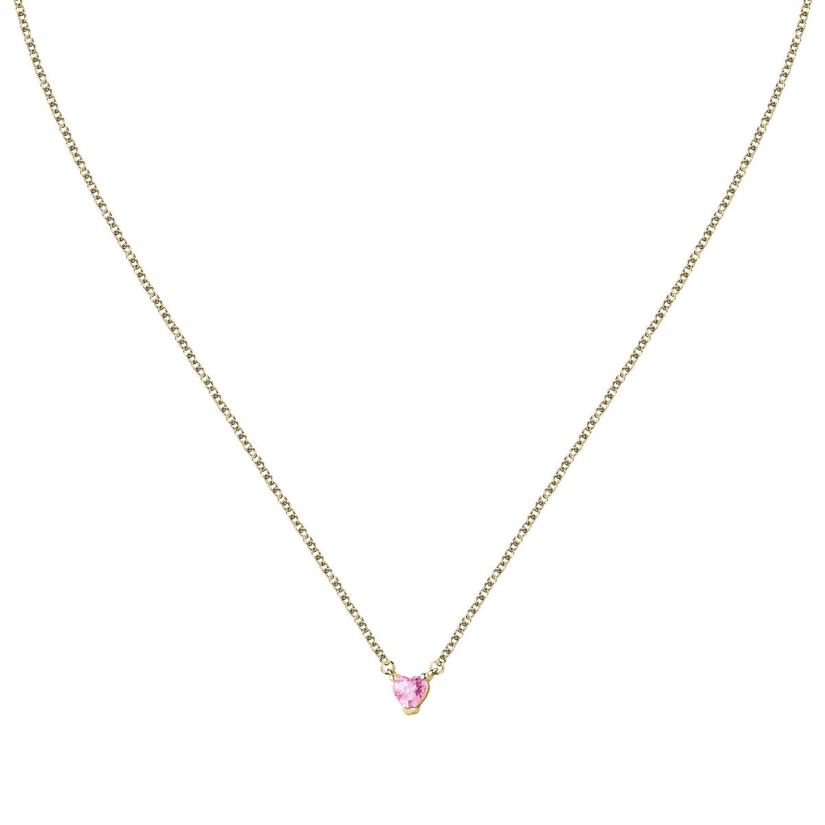 chiara ferragni diamond heart yg pendant 38cm + 4cm fairy tale heart stone