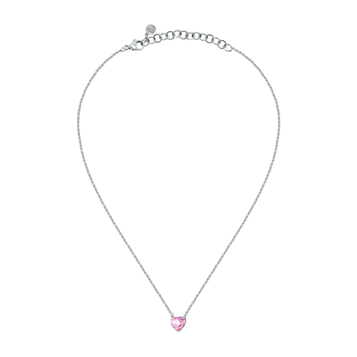 chiara ferragni diamond heart pendant 38cm + 4cm fairy tale heart stone