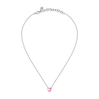 chiara ferragni diamond heart pendant 38cm + 4cm fairy tale heart stone