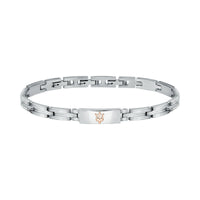 maserati jewels silver,rose gold bracelet 22cm jewellery buckle