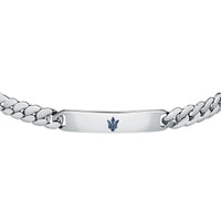 maserati jewels silver bracelet 220mm jewellery buckle