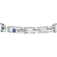 maserati jewels silver bracelet 225mm jewellery buckle