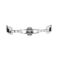 maserati jewels leather stainless steel bracelet dg leather bn 6.5x5.5cm