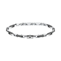 maserati jewels ceramic stainless steel bracelet black 19.5+3.5cm
