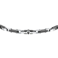 maserati jewels ceramic stainless steel bracelet black 19.5+3.5cm
