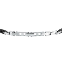maserati jewels ceramic stainless steel bracelet black 19.5+3.5cm