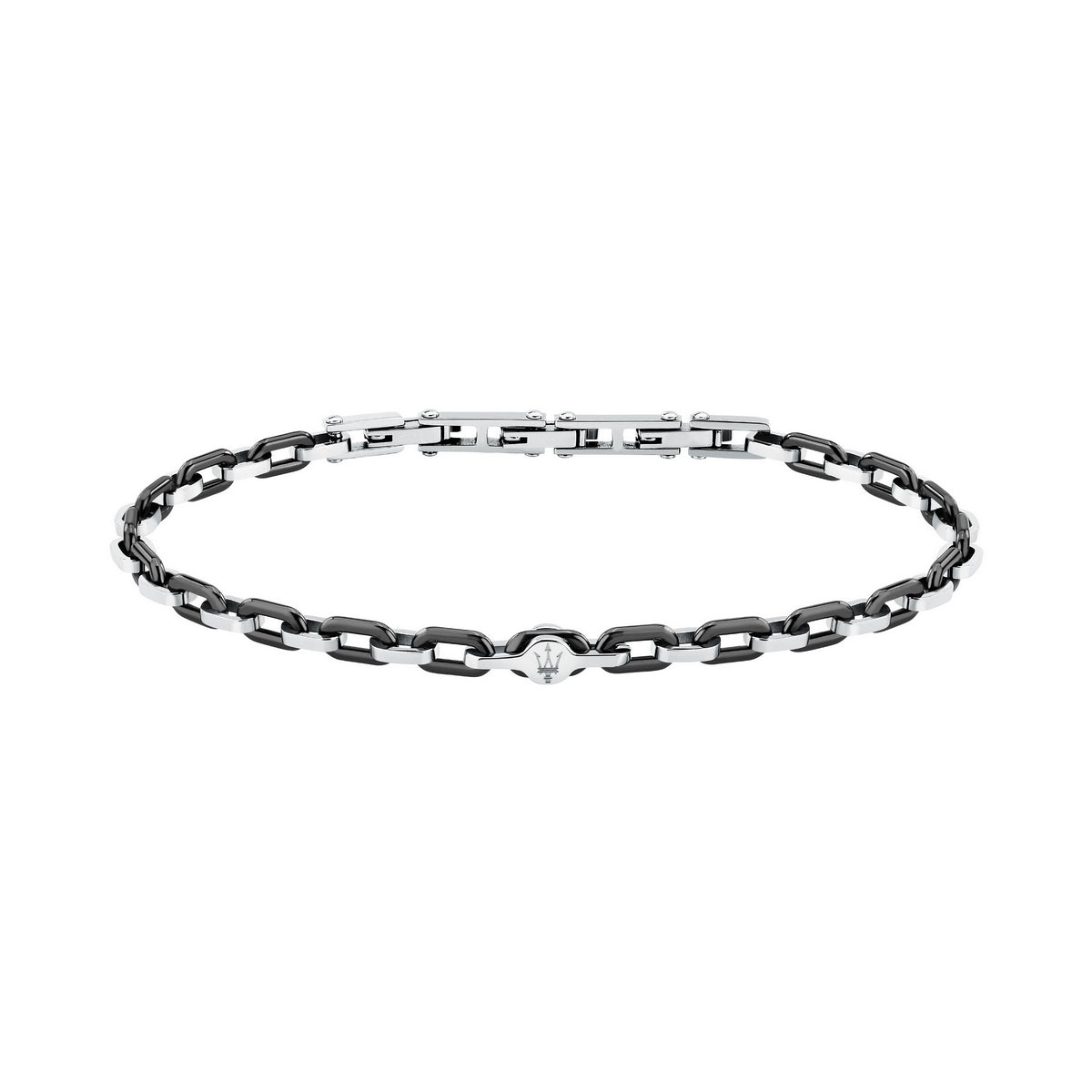 maserati jewels ceramic stainless steel bracelet ceramic black 19+3cm