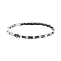 maserati jewels ceramic stainless steel bracelet black ceramic blk 18+3.5cm