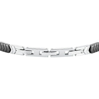 maserati jewels ceramic stainless steel bracelet black 18.5+3.5cm